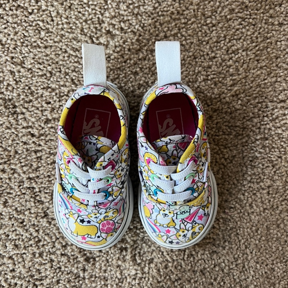 Vans toddler slip on sneakers